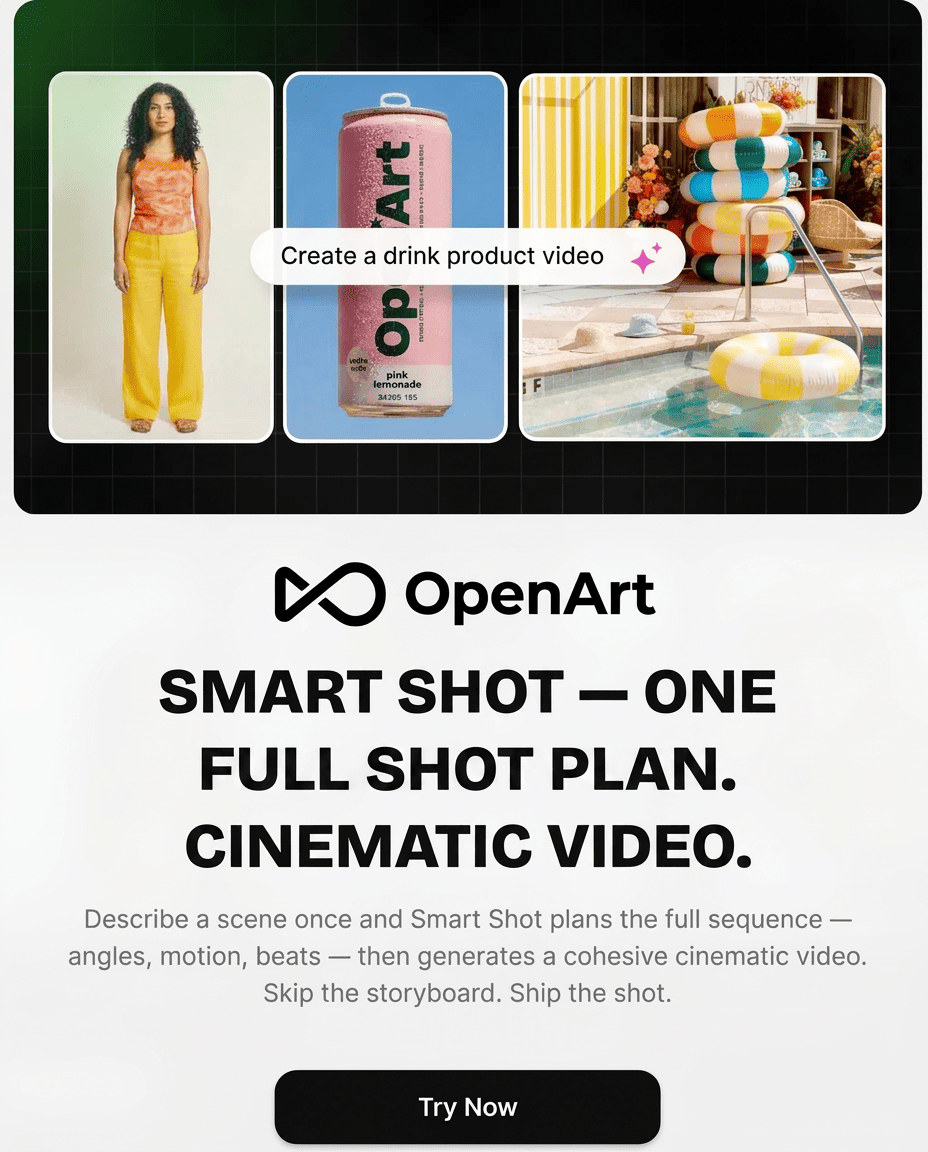 OpenArt AI creative visual content promotion